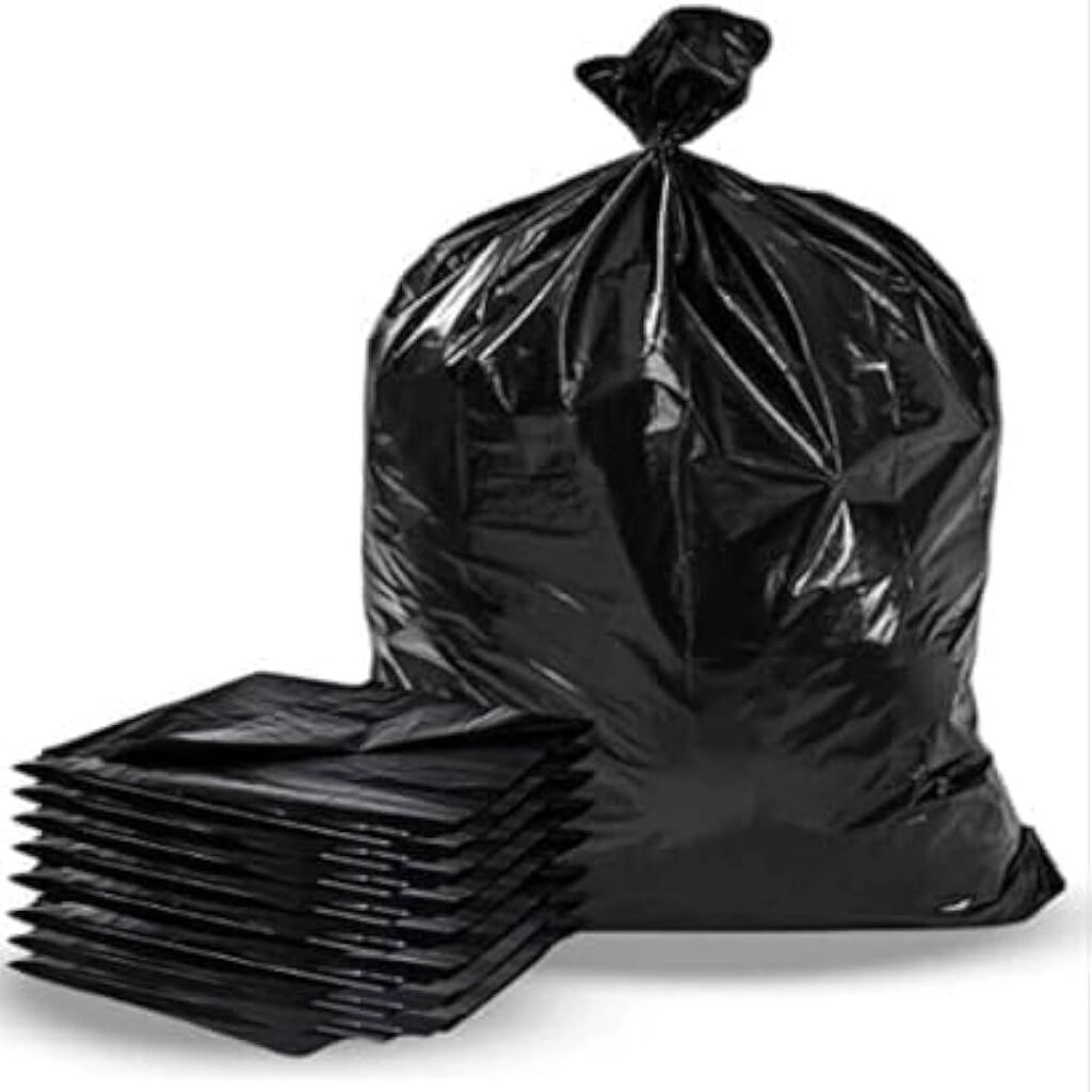 GARBAGE BAG 32*42 (BLACK) (nos)