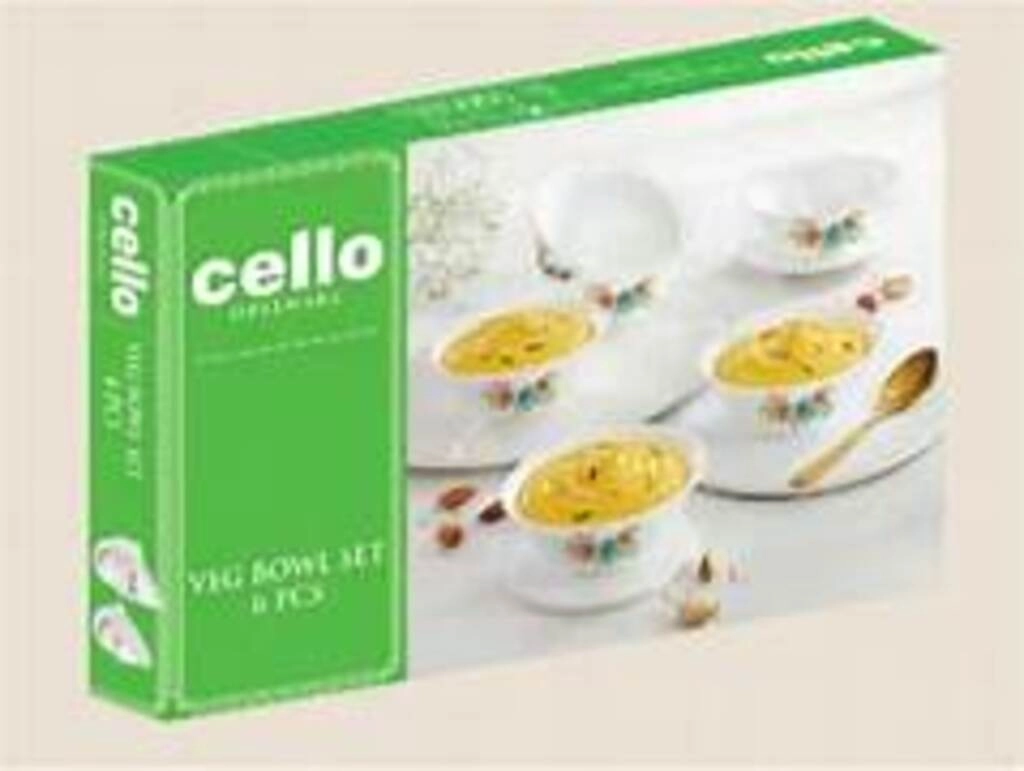 CELLO TRINITY NUT BOWL SET 240ML*6 (nos)