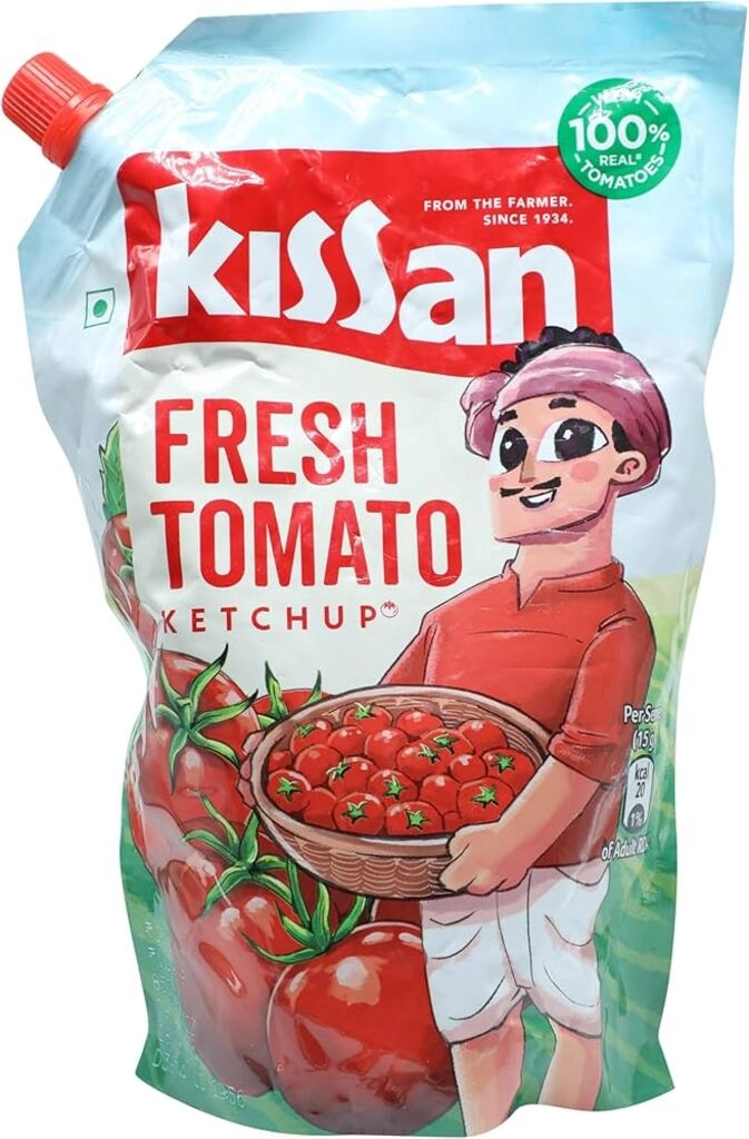 KISAAN FRESH TOMATO KETCHUP (850 g)