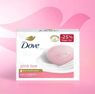 DOVE SOP PINK/ROSE 125*4+1 (nos)