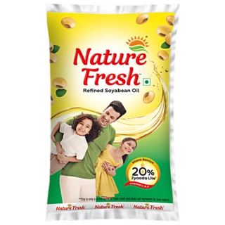 NATURE FRESH REFINED SOYABEAN OIL (1 ltr)