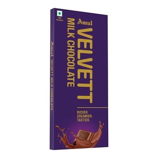 AMUL VELVETT MILK CHOCOLATE (150 g)