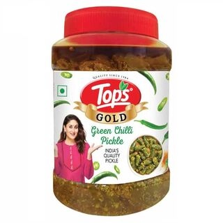 TOPS GREEN CHILLI PICKLE (900 g)