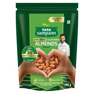 TATA SAMPANN ALMONDS (200 gm)