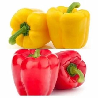 VEG RED YELLOW CAPS BULK (1 kg)