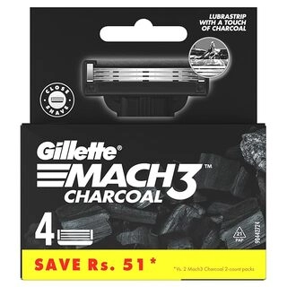 GILLE MACH-3 CHARCOAL 4N (nos)