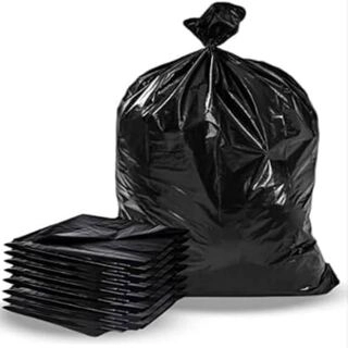 GARBAGE BAG 32*42 (BLACK) (nos)