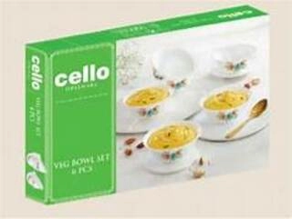 CELLO TRINITY NUT BOWL SET 240ML*6 (nos)