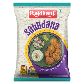 RAJDHANI SABUDANA (500 g)