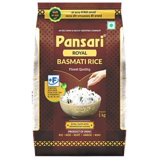 PANSARI ROYAL BASMATI RICE (1kg)