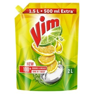 VIM DISHWASH LIQUID 1.5+500 ML EXTRA (2 ltr)