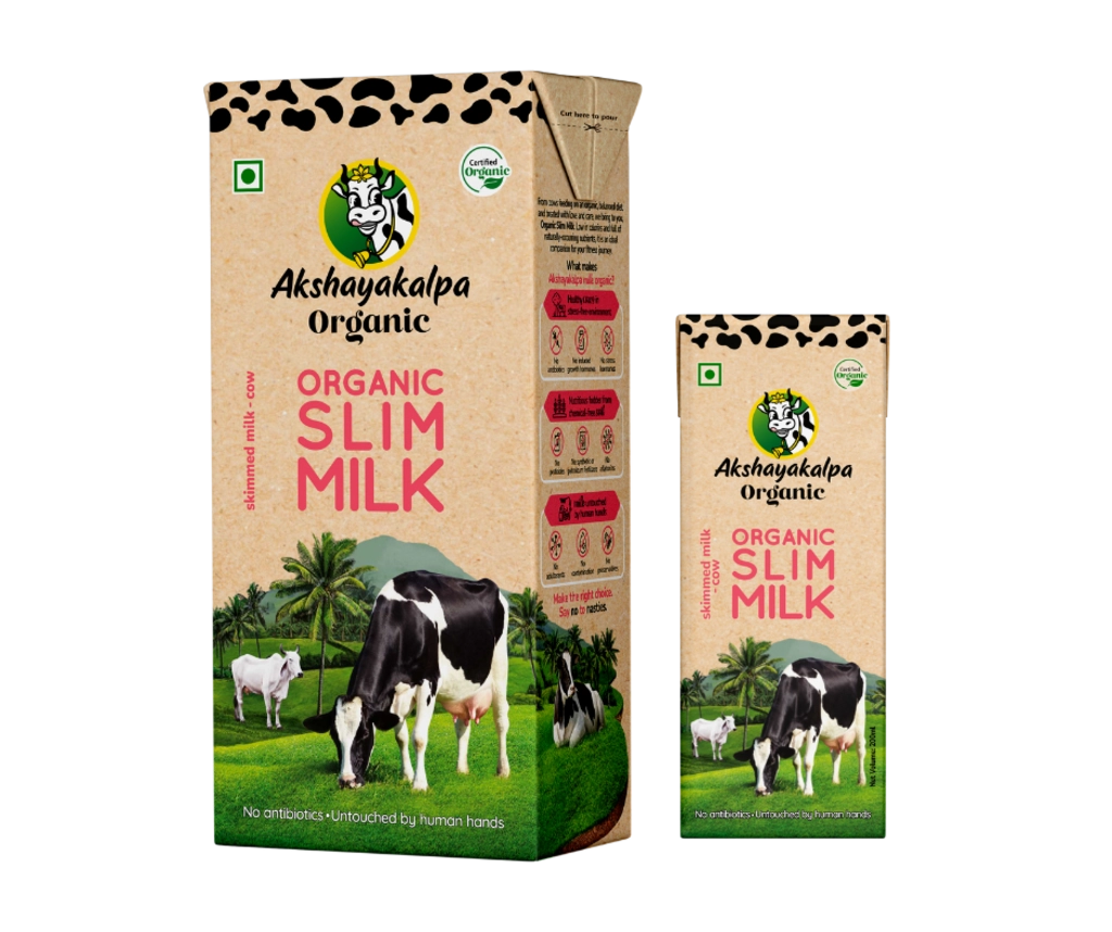 Organic Slim Milk 200ml