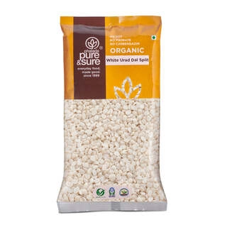 Organic White Urad Dal Split-500Gms