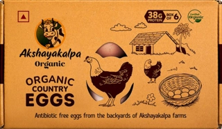 Country Eggs 6 pc
