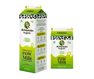 Cow Milk Organic 1ltr