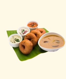 Sambhar vada 2 PCS