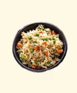 Veg Fried Rice [Half] with Paneer Chilli [Half]