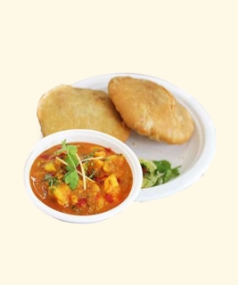 Kachori Sabji (2pcs)