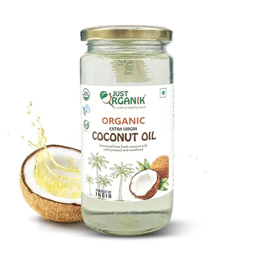 Just Organik Coconut Oil Ev-350Ml