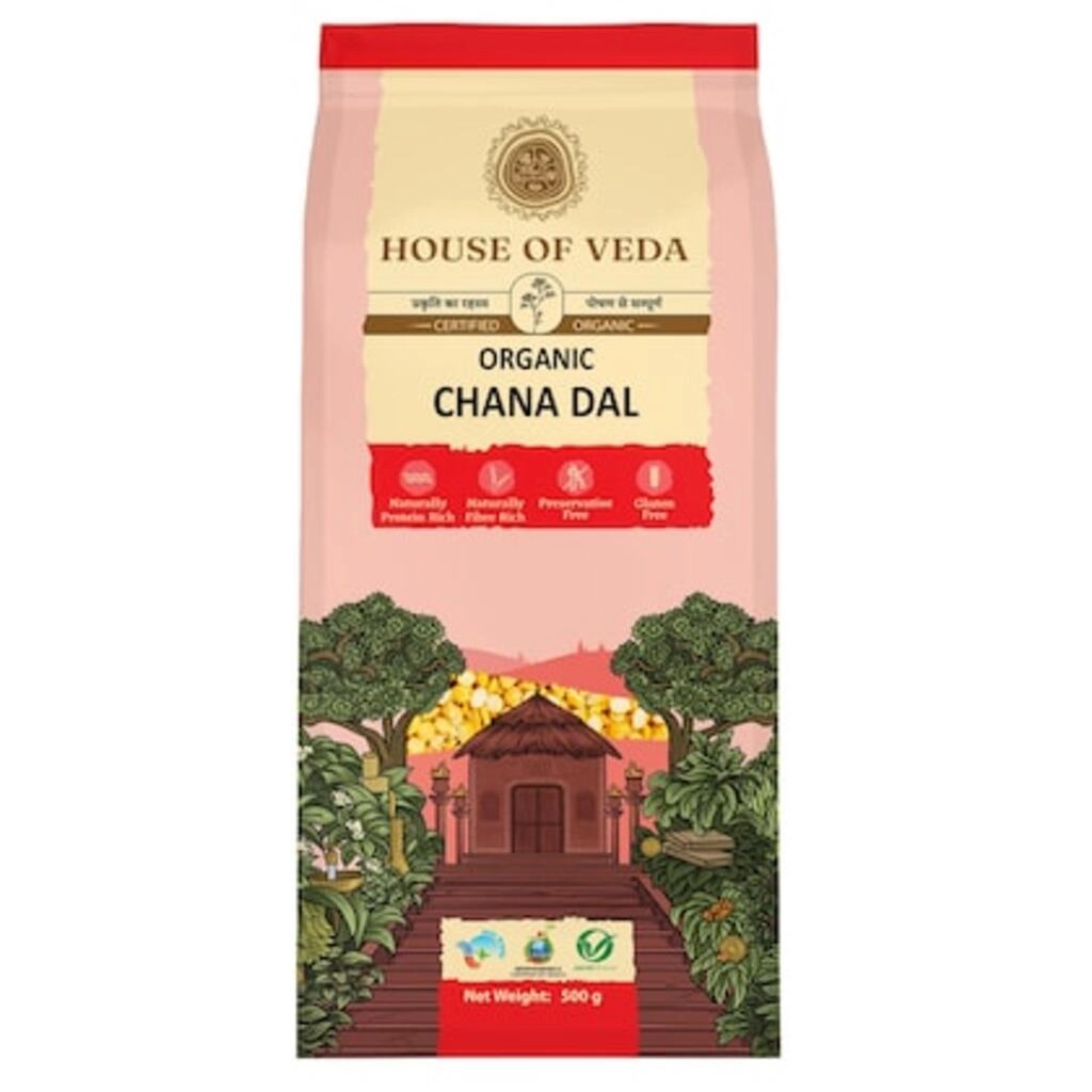 Hov Organic Chana Dal 500Gm