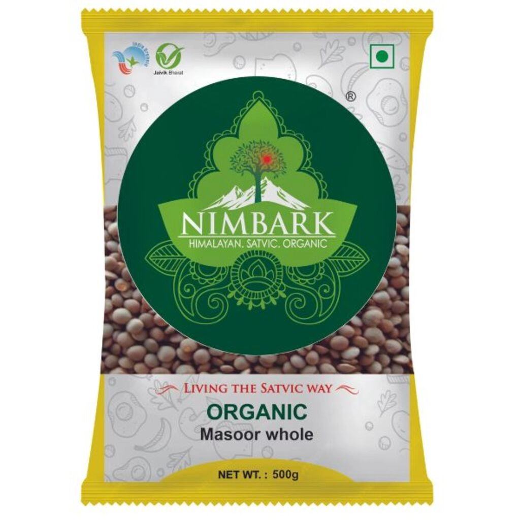 Organic Masoor Dal 500Gm