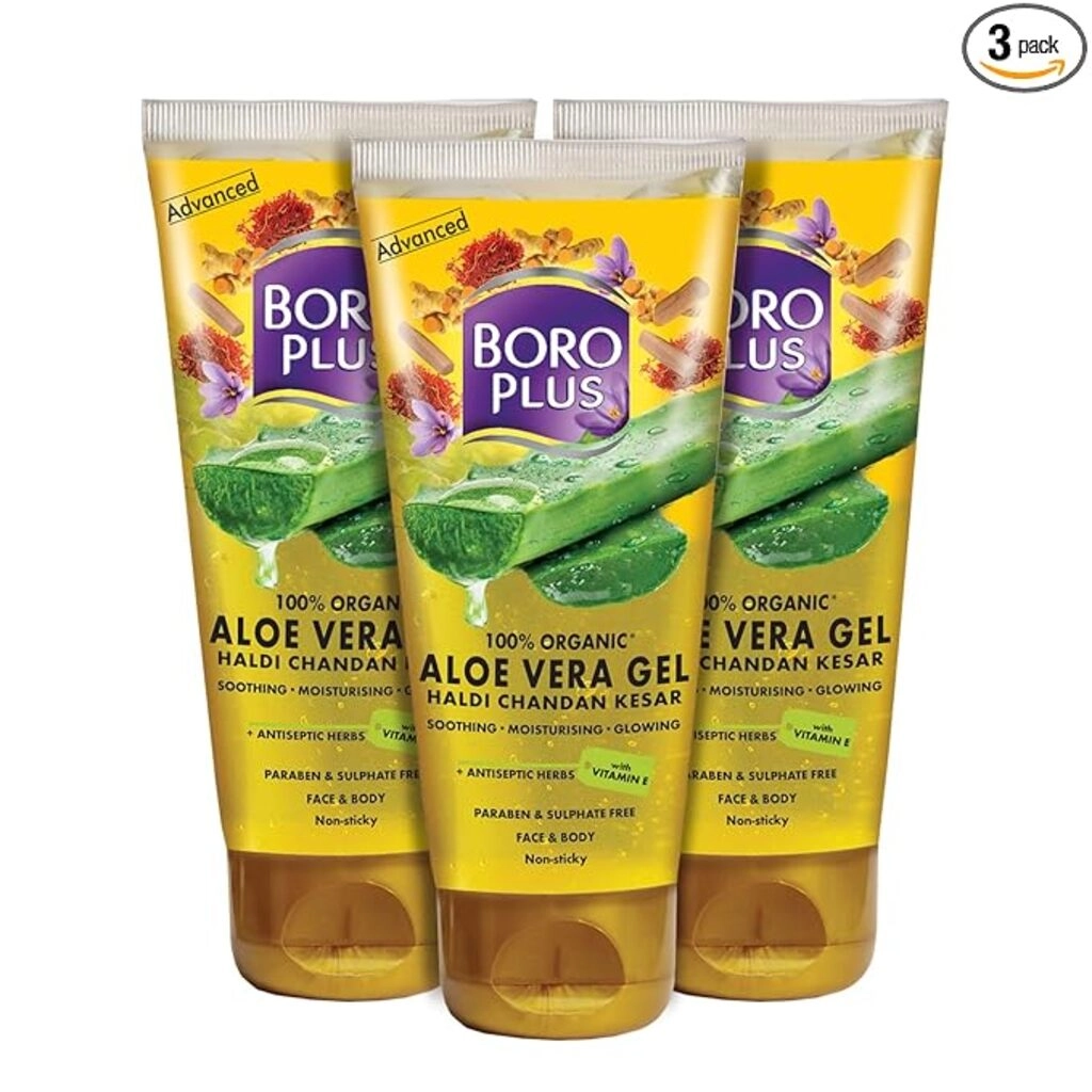 Aloe Vera Gel Haldi Chandan Kesar 60Ml