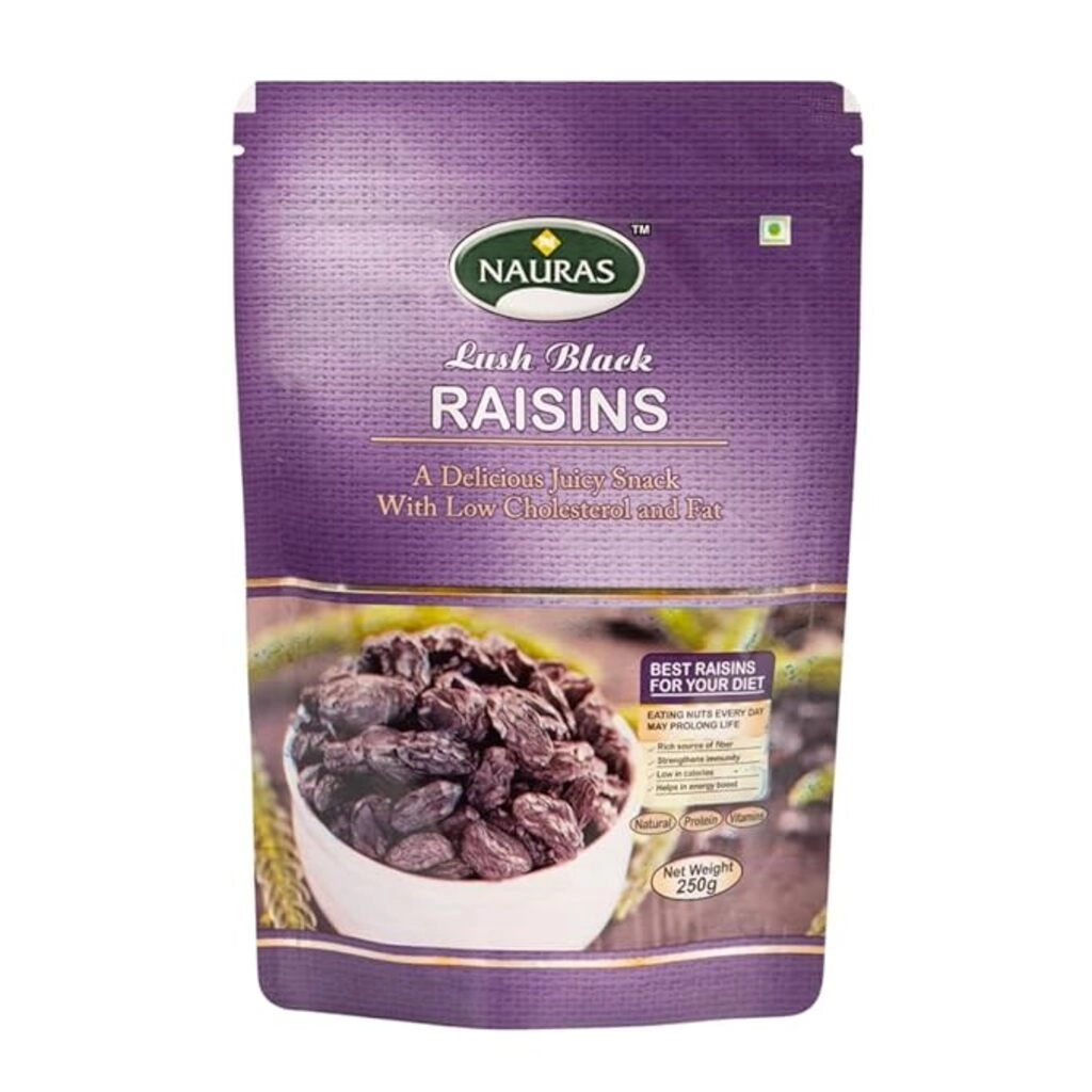 Lush Black Raisins 250Gm