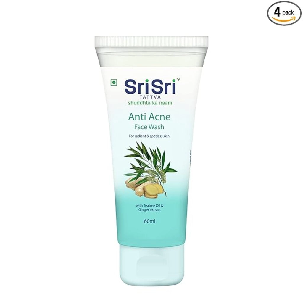 Sri Sri Anti Acne Face Wash 60Ml