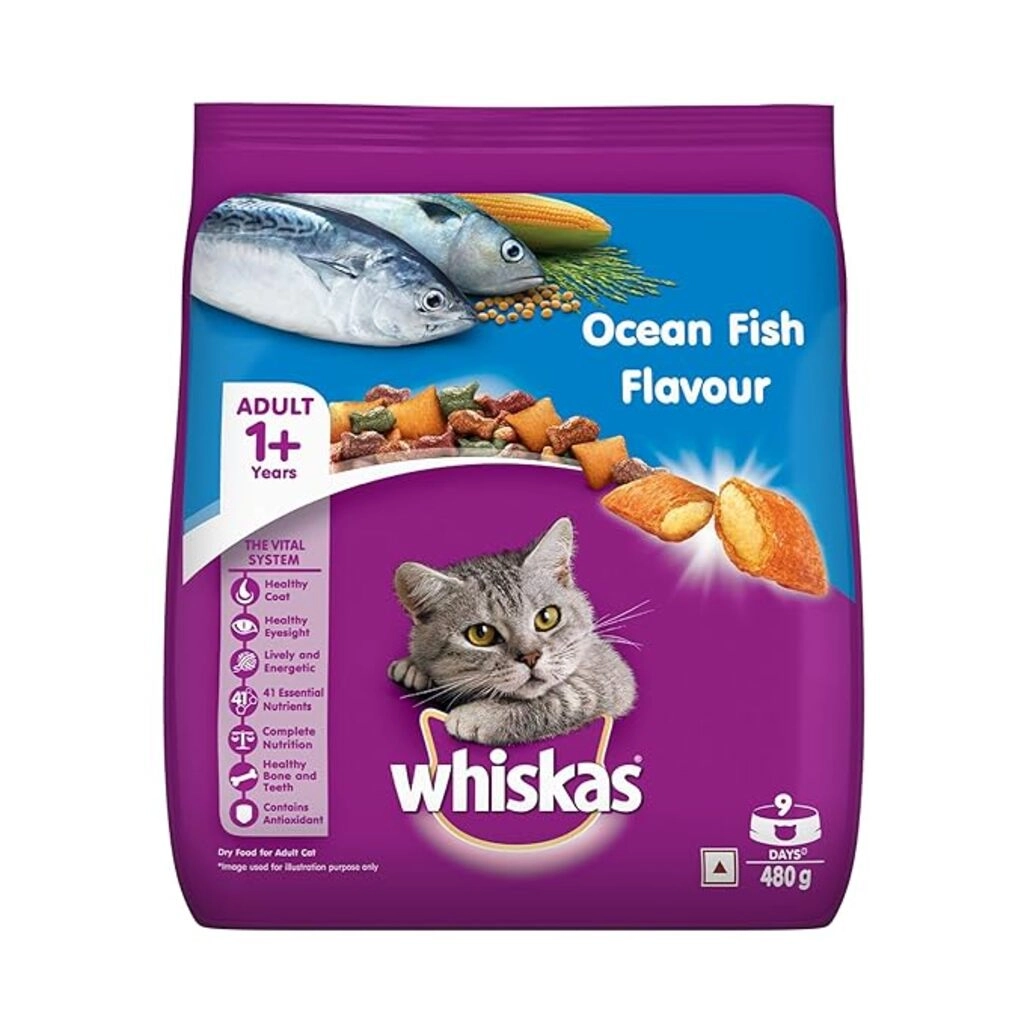 Adult Ocean Fish Flav 480Gm