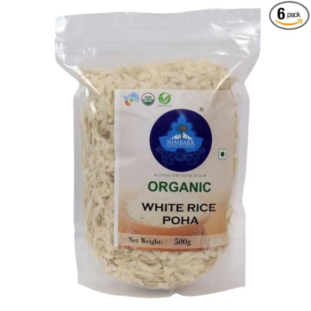 Org. White Rice Poha 500Gm