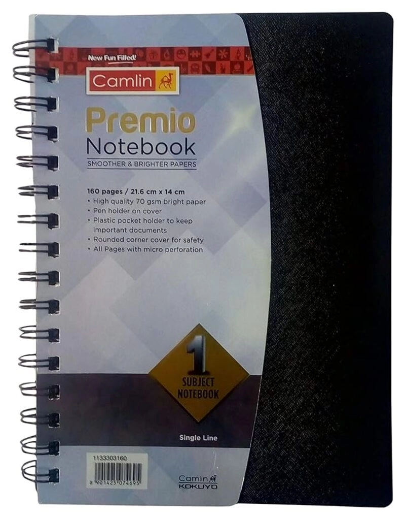 Premio Notebook Page 160 Pp Cover (Gsm-70)