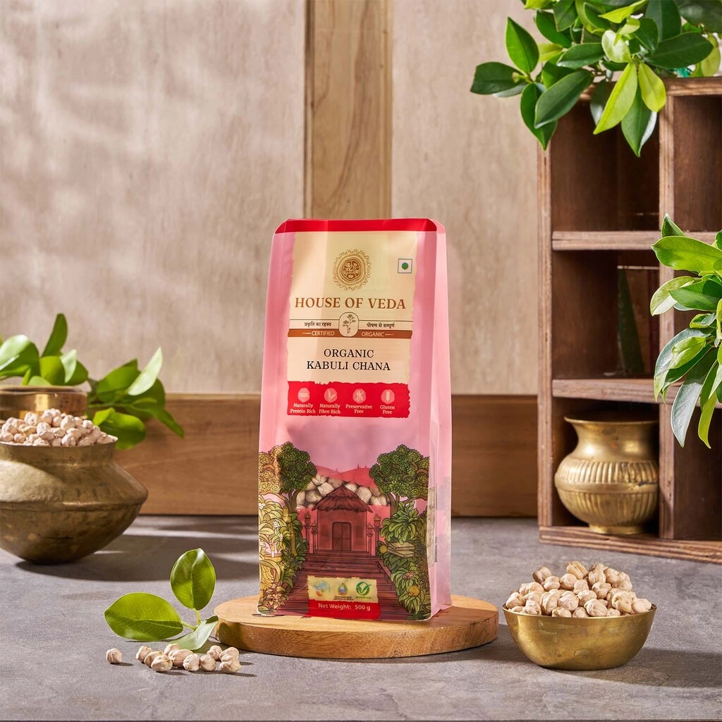 Hov Organic Kabuli Chana 500Gm