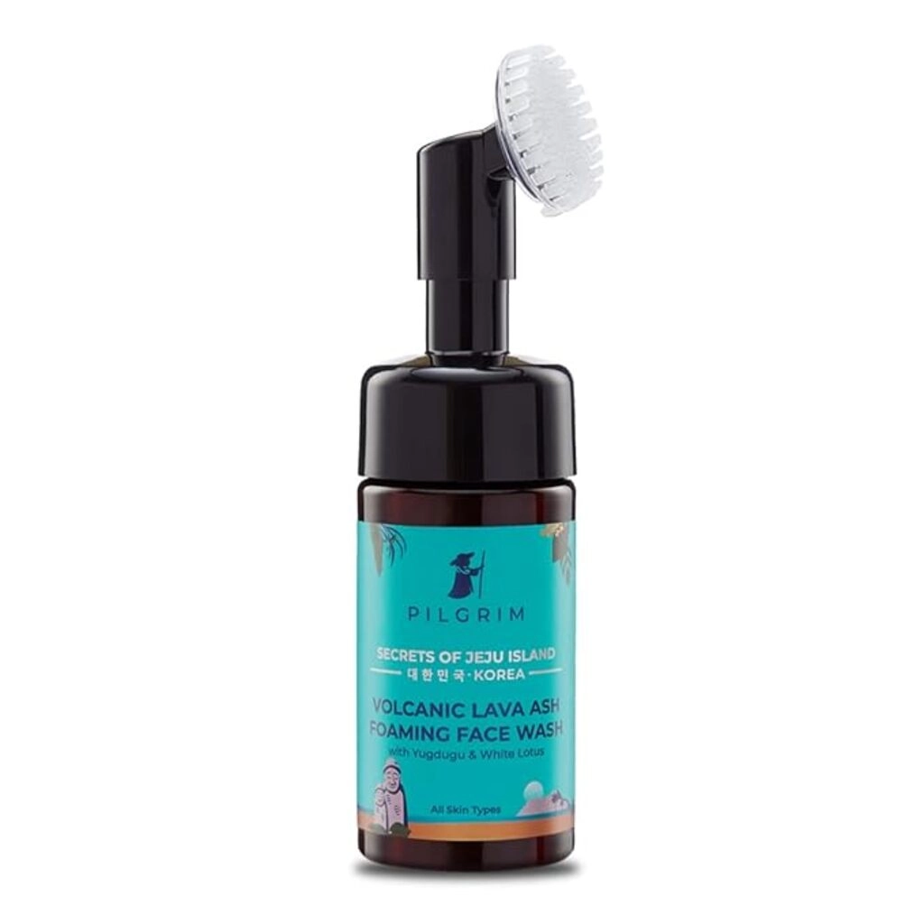 Volcanic Lava Ash Foaming Face Wash 120Ml