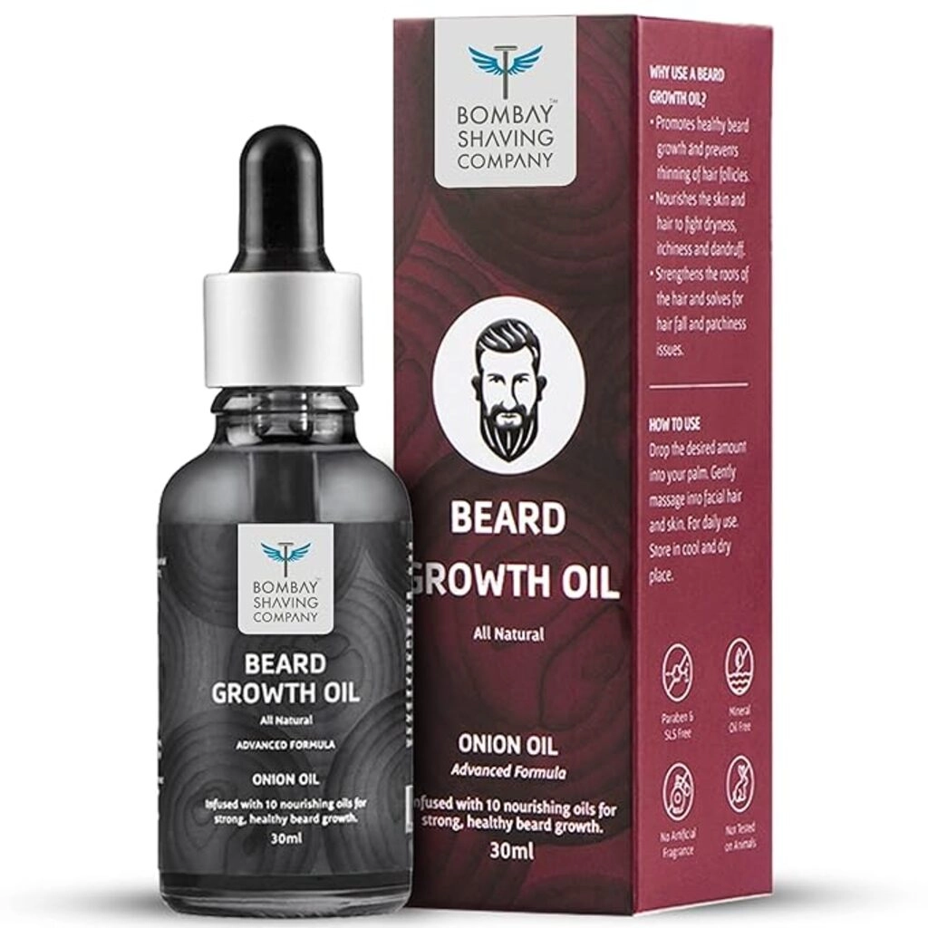 Cream Beard Growth Oil All Natural Onion Oil 30Ml