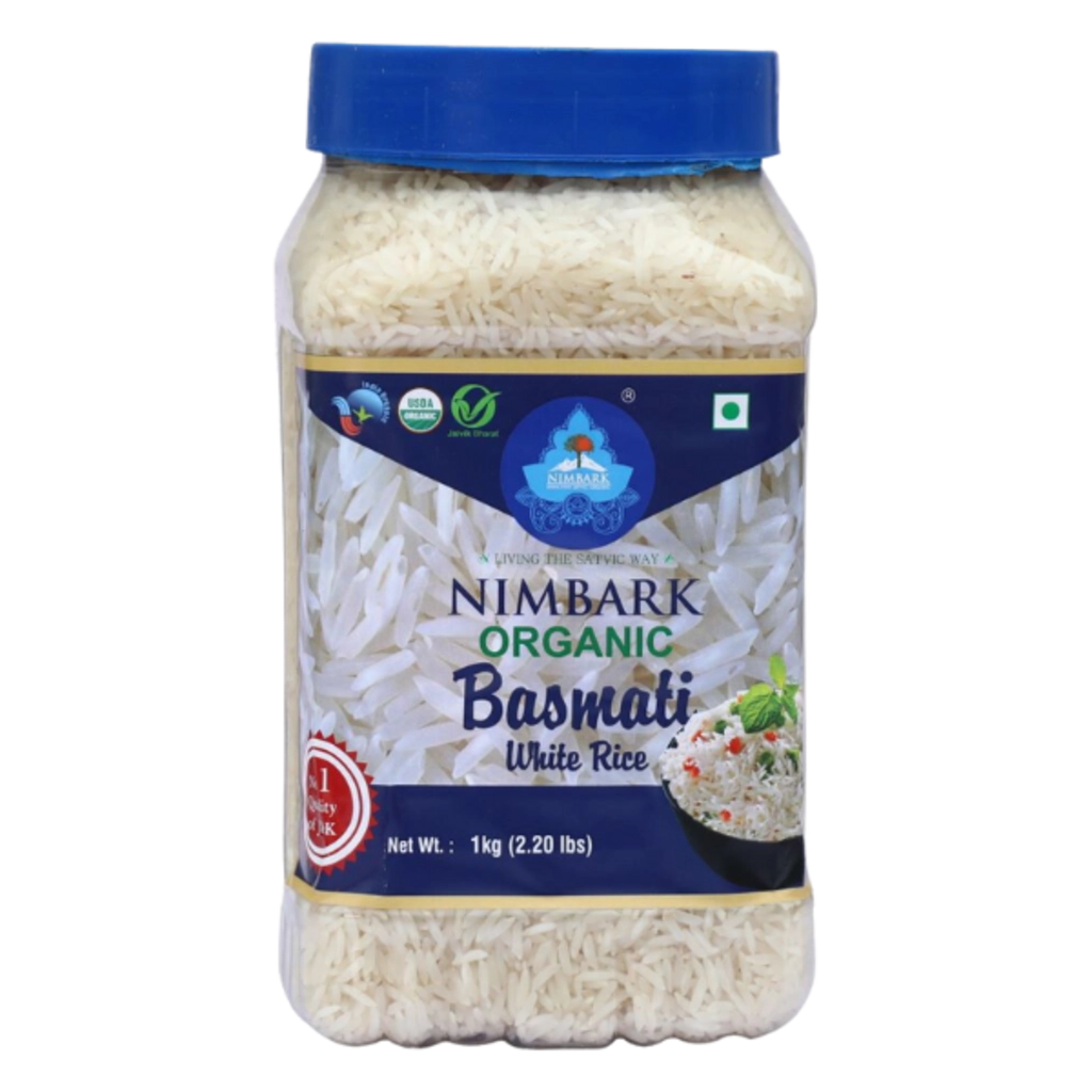 Organic White Basmati Rice 1Kg