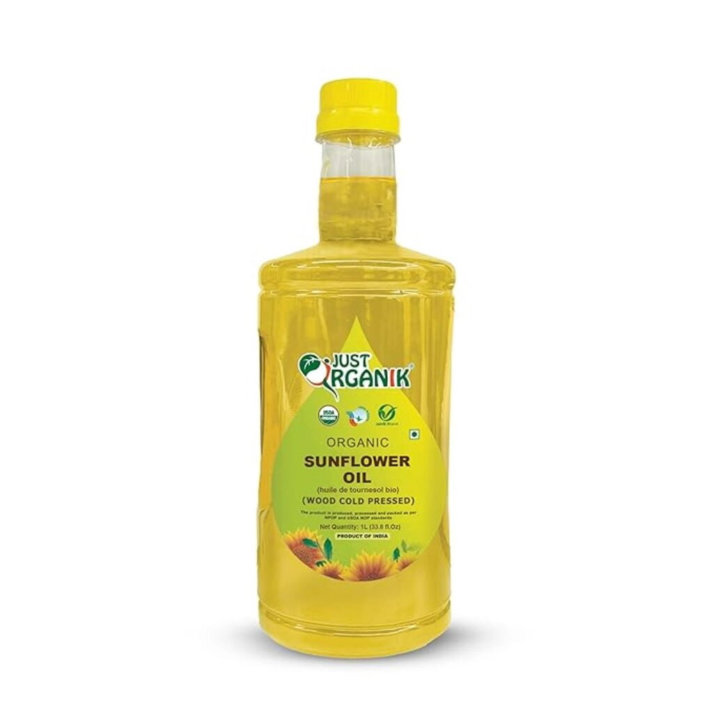 Just Organik Sunflower Oil 1Ltr