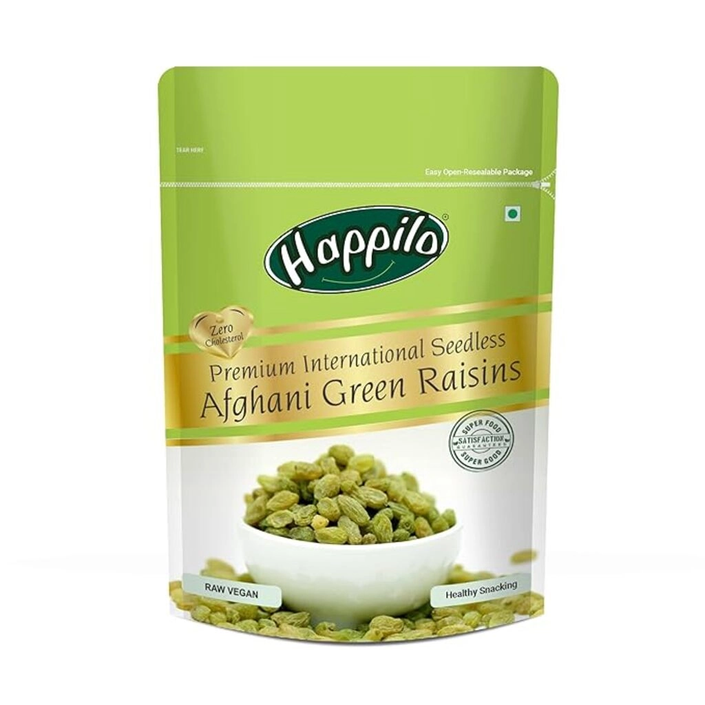Afghani Green Raisins 200Gm
