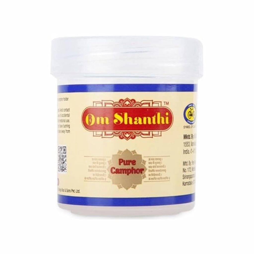 Om Shanti Kamphor 50Gm