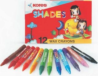 Kores Long Shades 12 Pencil Wax