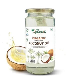 Just Organik Coconut Oil Ev-350Ml