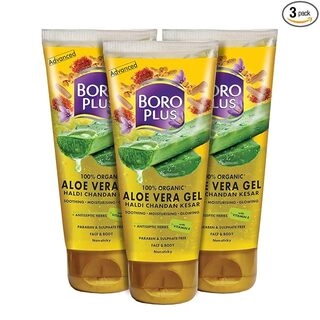 Aloe Vera Gel Haldi Chandan Kesar 60Ml