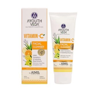 Veda Vitamin-C Facial Cleanser 100Gm
