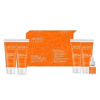 Mini Vitamin C & Hyaluronic Acid, Glow & Radiance Facial Kit 53Gm