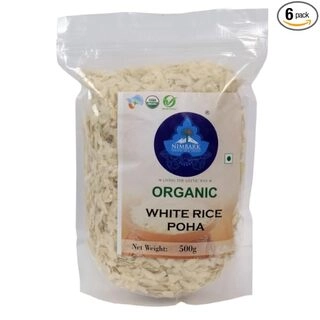Org. White Rice Poha 500Gm