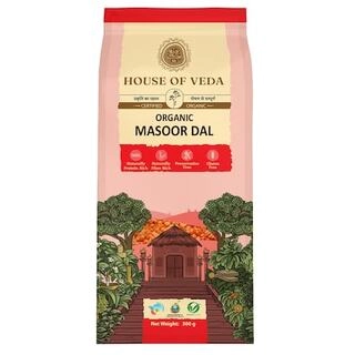Hov Organic Masoor Dal 500Gm