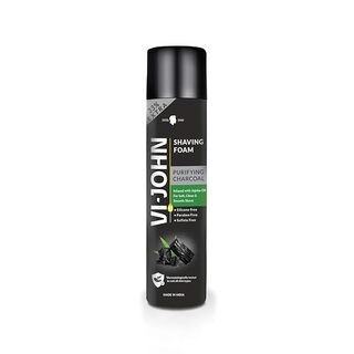 Vi-John Shaving Cream Premium Purifying Charcoal Combo Pack