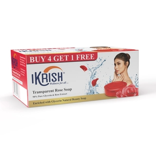 Glycerine Rose Soap 5*100Gm