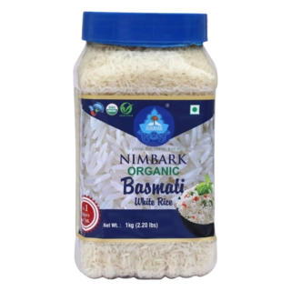 Organic White Basmati Rice 1Kg