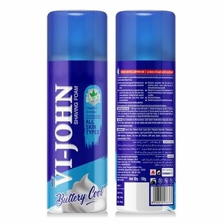 Vi-John Shaving Cream All Skin Types 50Gm
