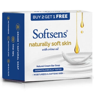 Naturally Soft Skin Cream Bar Soap 300Gm